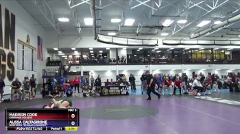 138 lbs Cons. Semi - Alissa Caltagirone, Northern Michigan University vs Madison Cook, Carthage College