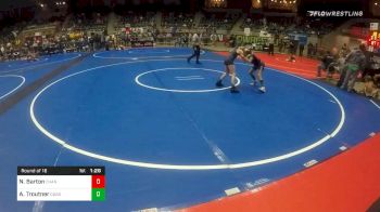 73 lbs Prelims - Nelly Barton, Chandler Takedown Club vs Aubrey Troutner, Colorado All Stars