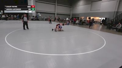 126 lbs Cons. Sub-quarters - Anson Lastinger, Cardinal Wrestling Club vs Colby Payne, Mile High Wrestling Club