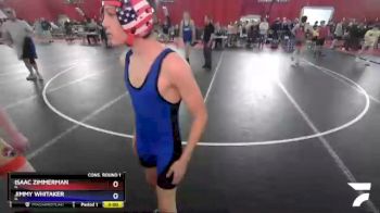 113 lbs Cons. Round 1 - Isaac Zimmerman, IL vs Jimmy Whitaker, IL
