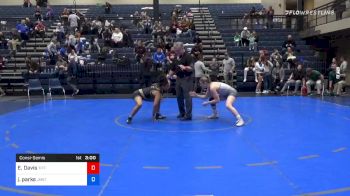 136 lbs Consolation - Jacqueline Parks, Jamestown (W) vs Eunique Davis, Tiffin