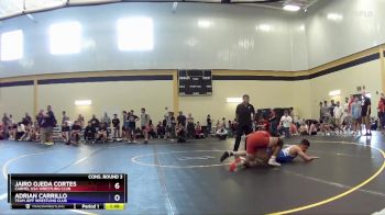 165 lbs Cons. Round 3 - Jairo Ojeda Cortes, Carmel USA Wrestling Club vs Adrian Carrillo, Team Jeff Wrestling Club