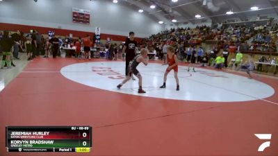 66-69 lbs Round 1 - Korvyn Bradshaw, Greeley Metro vs Jeremiah Hurley, Eaton Wrestling Club