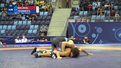 110 kg 1/8 Final - James Anthony Mulleniii, United States vs Nikita Ovsjanikov, Germany
