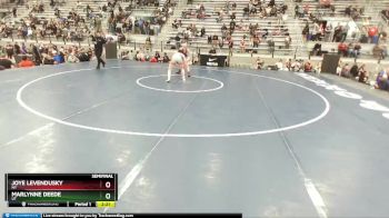 76 lbs Semifinal - Joye Levendusky, NY vs Marlynne Deede, UT