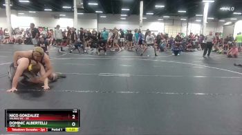 215 lbs Round 2 (4 Team) - Dominic Albertelli, VHW vs Nico Gonzalez, Validus WC