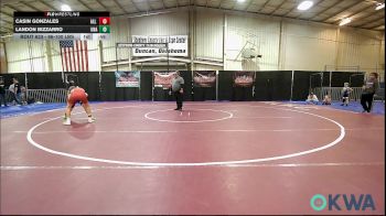 96-100 lbs Rr Rnd 2 - Casin Gonzales, All American Wrestling vs Landon Bizzarro, Unattached