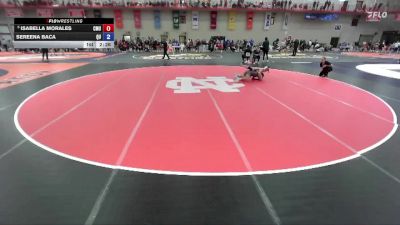 117 A Champ. Round 1 - Isabella Morales, Colorado Mesa University vs Sereena Baca, Quincy