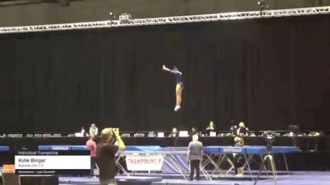 Kylie Binger - Individual Trampoline, Kansas City T C - 2021 USA Gymnastics Championships