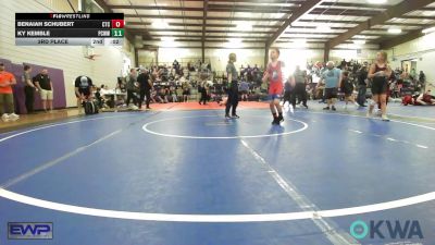 85 lbs Rr Rnd 5 - Bowen Schubert, Chandler Takedown Club vs Jeremiah Sanchez, Sperry Wrestling Club