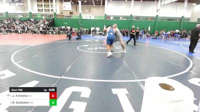 285 lbs Consi Of 8 #2 - Joseph Arbitello, East Meadow vs Brandon Goldstein, Bellmore-jfk