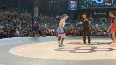 125 lbs Quarters - Ranelle Smith, OK vs Neve O'Byrne, PA