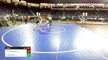 145 lbs Round Of 32 - Finn O'Driscoll, Wayland vs Spencer Boucher, Mount Anthony