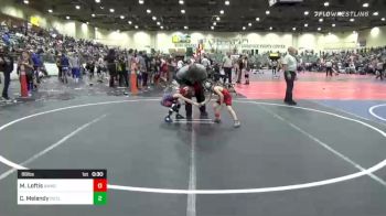 46 lbs Quarterfinal - Juda Duran, Nevada Elite vs Kyler Haslem, Extreme Wrestling