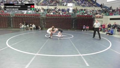 126 lbs Round Of 16 - Grayson Wallen, Fort Mill vs Mekye Nelson, Goose Creek