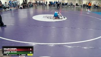 88 lbs Semis & 1st Wrestleback (8 Team) - Kallen Theisen, NYM (New York Mills) vs Gabriel Gilman, LCWM