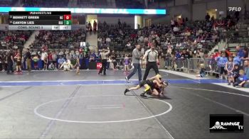 43 lbs Cons. Round 3 - Canyon Lies, Bluestem vs Bennett Green, Bourbon County