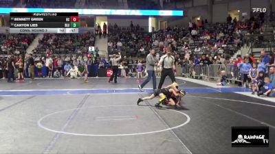 43 lbs Cons. Round 3 - Canyon Lies, Bluestem vs Bennett Green, Bourbon County