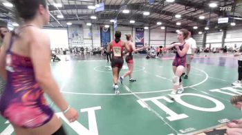 132 lbs Rr Rnd 3 - Naima Ghaffar, Indiana Outlaws Pink vs Sophie Babineau, Diesel Wrestling Academy