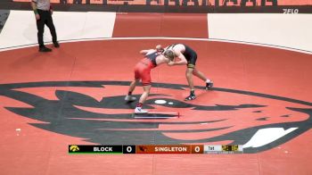 141 lbs Nash Singleton, Oregon State vs Ryder Block, Iowa