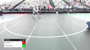 115-H lbs Round Of 32 - Mattox Costa, Neptune Elite-VB vs Connor Barikian, Orchard South WC