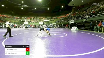 115 lbs Round Of 16 - Logan Camack, Paso Robles vs Ian Morales, Exeter Union