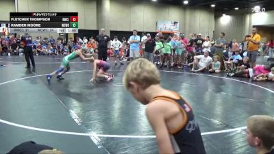 95 lbs Round 5 (6 Team) - Fletcher Thompson, Rabbit WC vs Kamden Moore, Williamson County WC