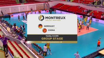 Full Replay - 2019 Germany vs China | Montreux Volley Masters - Germany vs China | Montreux Volley - May 14, 2019 at 9:20 AM CDT