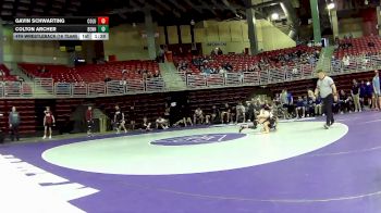 120 lbs 4th Wrestleback (16 Team) - Colton Archer, Bennington vs Gavin Schwarting, Columbus