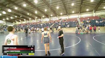 96 lbs Quarterfinal - Aiden Christensen, Utah vs Perry Fowler, Utah