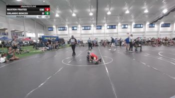 44-48 lbs Round 1 - Maxton Fraites, Capital City Wrestling Club vs Orlando Benczo, Belle Vernon