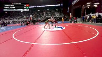 190 lbs Cons. Round 2 - Ava Zellmer, Laramie vs Olivia Tanner, Pinedale