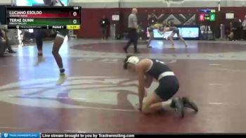 138 lbs Quarterfinal - Terae Dunn, Green Valley vs Luciano Esoldo, Shadow Ridge