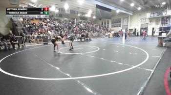 115 lbs Champ. Round 3 - Victoria Romero, Santa Fe vs Rebecca Dezan, Upland