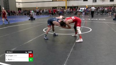 133A lbs Rr Rnd 1 - Brett Ungar, Cornell vs Lucas Byrd, Illinois