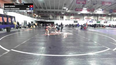 131 lbs Champ. Round 2 - Daizy Gomez, Friends University vs Thalia Vogelsang, Colorado Mesa University