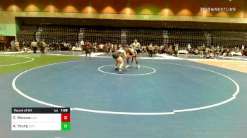 220 lbs Round Of 64 - Corey Monroe, Choctaw vs Austin Young, Casteel