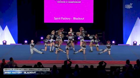 Spirit Factory - Blackout [2026 L2 Junior - D2 - Small - B Semis] 2026 The D2 Summit