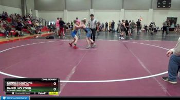 120 lbs Cons. Round 1 - Daniel Holcomb, Piedmont Wrestling Club vs Gunner Salmons, Brute Force Wrestling