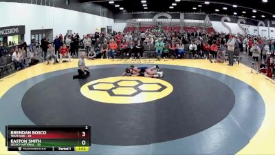 105 lbs 2nd Wrestleback (8 Team) - Easton Smith, Legacy National vs Brendan Bosco, Team Ohio