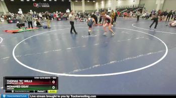 190 lbs Cons. Round 1 - Thomas `tc` Wills, Spartan Mat Club vs Mohamed Eisay, Oregon