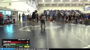 170 lbs Round 2 - Dana Diaz, Cchs vs Chontel Griffin, Big Dog Ranch