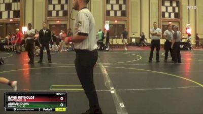 92 lbs Round 1 (4 Team) - Adrian Duva, Gotham City vs Gavin Reynolds, SVRWC Silver