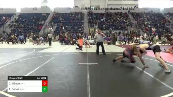 172 lbs Consi Of 8 #1 - Cayden Gibson, Arizona College Prepatory vs Alberto Cobos, BlackCat WC