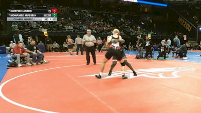 215 Class 3 lbs Champ. Round 1 - Griffin Hasten, Ft. Zumwalt South vs Mohamed Hussein, Rockwood Summit