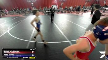 82 lbs Semifinal - Reece Vendegna, First There Training Facility vs Cole Stave, Victory School Of Wrestling