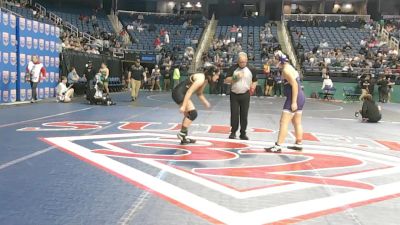 8A - 165 lbs Quarterfinal - Kristal Sanchez Rodriguez, Broughton vs Bella Almanza, West Forsyth High School