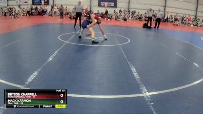 115 lbs Rd# 2 10:30am Friday - Mack Karmon, Team Ohio vs Bryson Chappell, NCWAY National Team