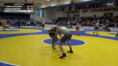 129 lbs Round Of 32 - Jamiel Castleberry, Oak Park River Forest (IL) vs Jackson Humphrey, Sultana