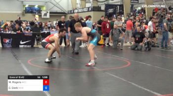 80 kg Consi Of 16 #2 - Matthew Rogers, PRTC vs Cade Cook, Matrix Grappling
